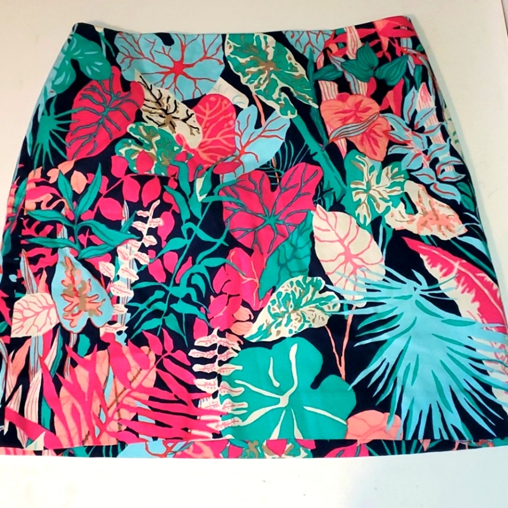 Talbots Floral Midi Skirt - Multicolor